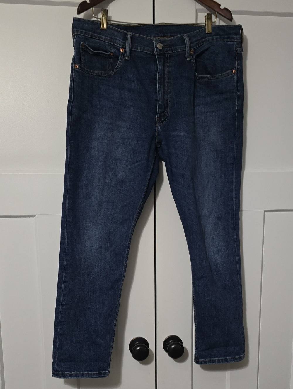 Levi's Men's 502 Indigo Straight Jeans